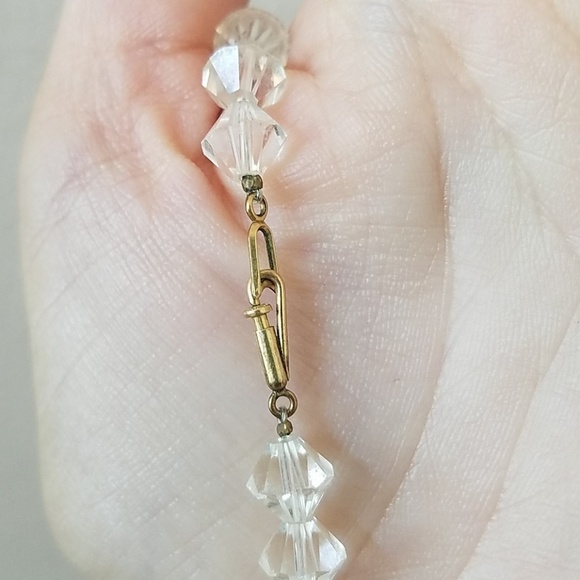 Vintage Austrian Crystal Necklace and Bracelet - Picture 3 of 4